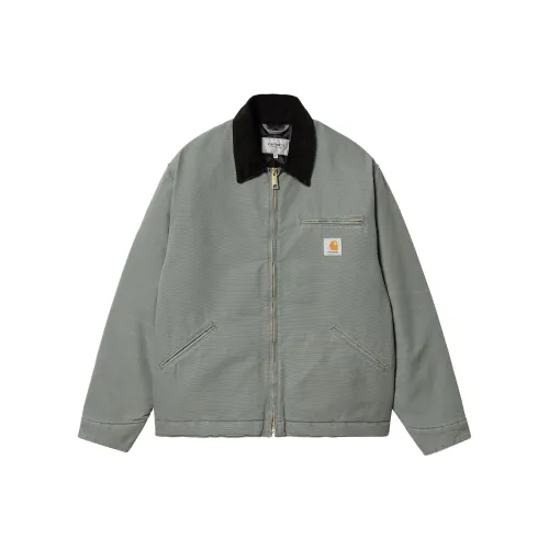 Carhartt WIP FW23 Detroit Куртка Куртки Пальто Мужской Дымчато-зеленый