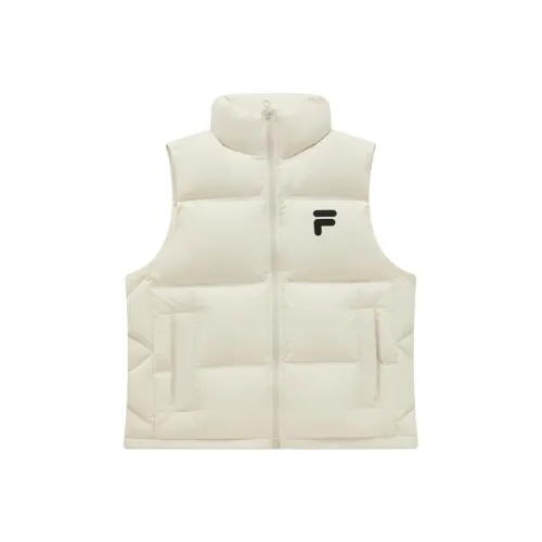 FILA FUSION FOB series Пшенично-сливичный Унисекс Пуховый жилет