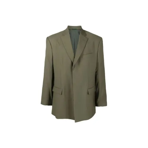 MARTINE ROSE Зеленый Мужской Деловые костюмы