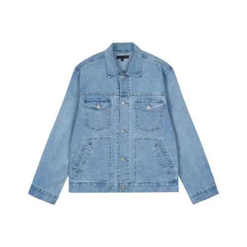UNIQLO Denim Jacket Unisex Blue UNIQLO Деним Куртка Унисекс Синий