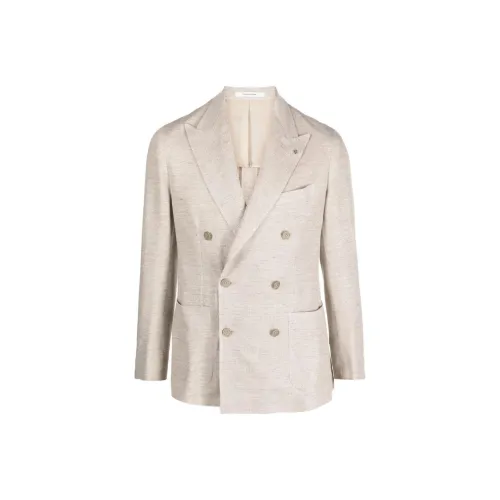 Tagliatore Light Beige Men's Business Suits Tagliatore Светло-бежевые мужские деловые костюмы