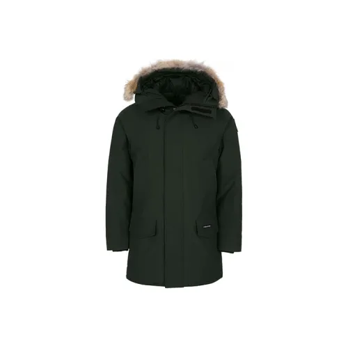 Canada Goose Langford Series Пуховик PARKA Пальто Мужской Volcanic Красный