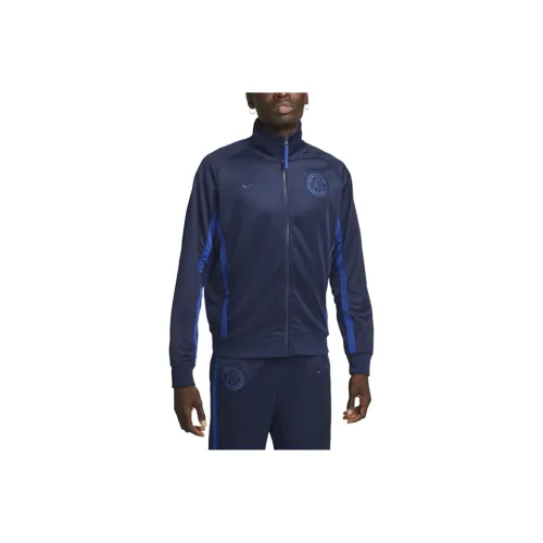 Nike Chelsea FC Куртки и Пальто Мужской Морской Синий