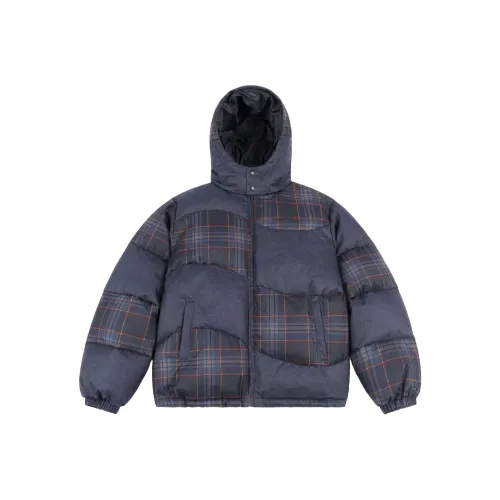 Dime MTL FW24 Хлопковый пуховик Унисекс Темно-серый