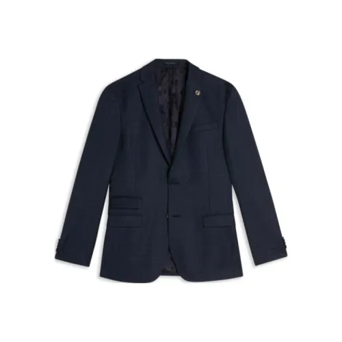 TED Baker Темно-синий Синий Мужской Деловой Костюм