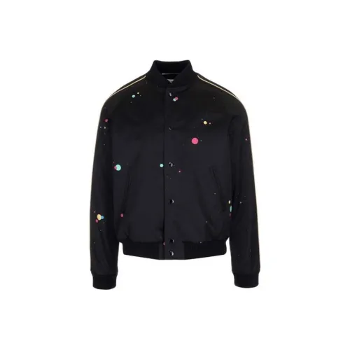 SAINT LAURENT SS23 Куртки и Пальто Мужской Черный