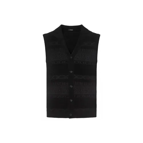 LIU·JO UOMO Мужские черные жилеты
