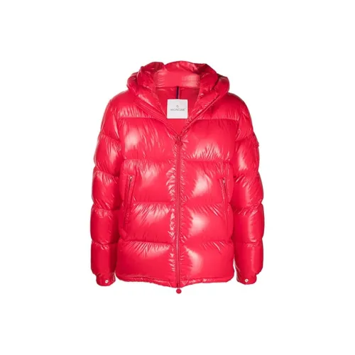 MONCLER Ecrins Series FW21 Пуховик Мужской Красный