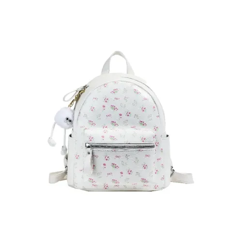 Single Warehouse ПУ (полиуретан) Рюкзак Стандартный Женские Белый Серебряный Черный