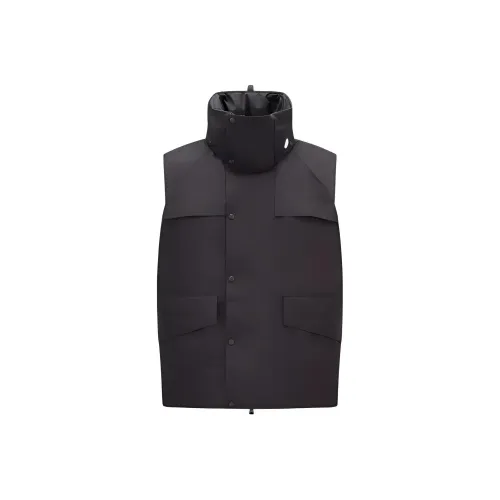 MONCLER GENIUS HYKE Черный Мужской Пуховый жилет