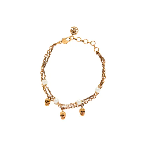 Alexander McQueen Brass Bracelets Женские