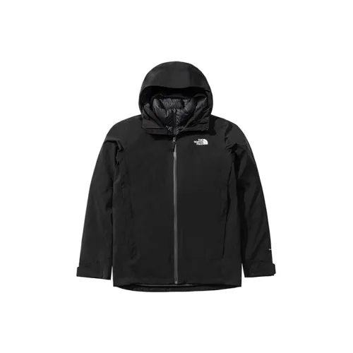 The North Face Водонепроницаемый и Дышащий Ветровка Мужской Черный 550 Наполняемость