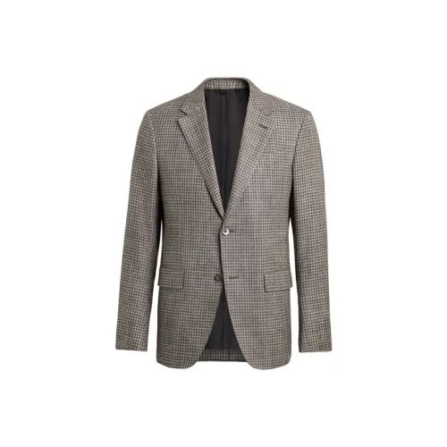 Ermenegildo Zegna Умбра Мужские Деловые Костюмы