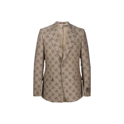 GUCCI Light Brown Men's Business Suits GUCCI Светло-коричневые мужские деловые костюмы