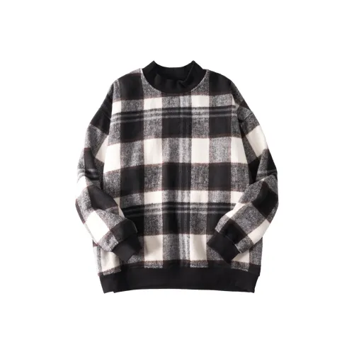 Pin Li Толстовка Мужская Черная Белая