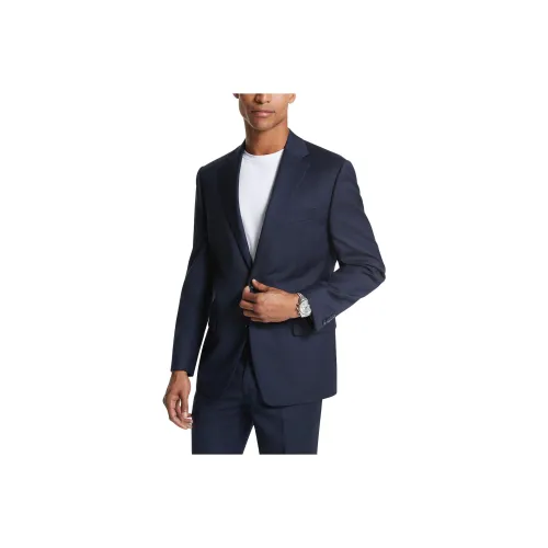 MICHAEL KORS Kaplan Смесовая шерсть Спортивный костюм Бизнес костюм Мужской Синий