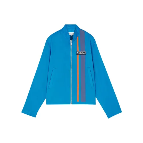 Maison Kitsune Куртки и Пальто Мужской Синий