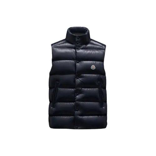 Moncler Tibb Series Ночной Синий Мужские Жилеты