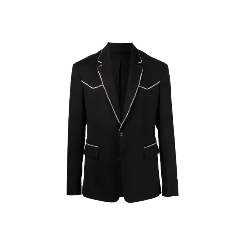 AMIRI Черный Мужской Бизнес-Костюм