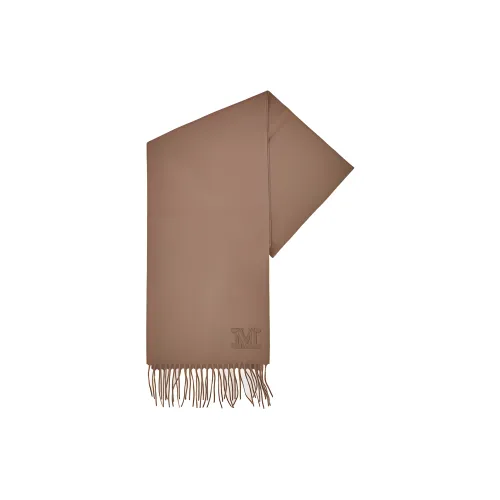 MaxMara Кашемир Вязаные Шарфы Коричневый Женские