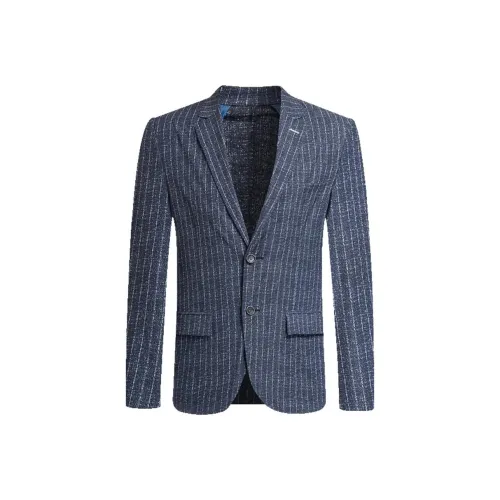 SEPTWOLVES Бизнес-костюм мужской темно-синий