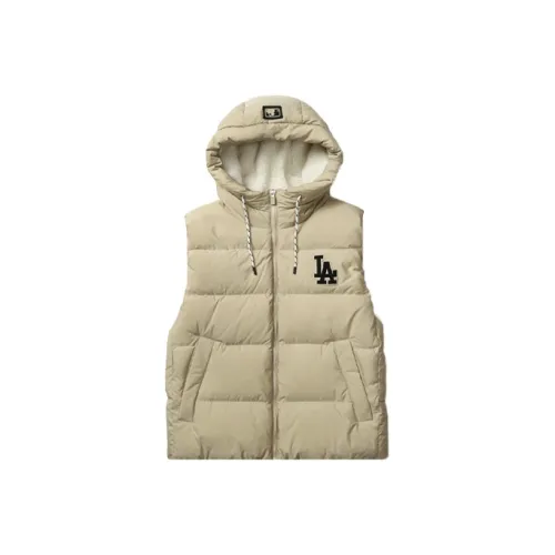 MLB Los Angeles Dodgers Экрю Унисекс Пуховый жилет