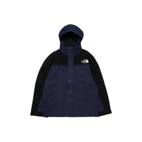 THE NORTH FACE Mountain Windproof Windbreaker Unisex Blue THE NORTH FACE Mountain Windproof Windbreaker Унисекс Синий