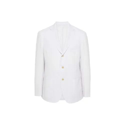 Eleventy FIRSTCLASS Made IN Italy SS24 Бизнес Костюм Пальто Мужской Светло-Синий