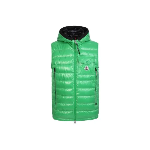 Moncler Зеленый Мужской Жилеты