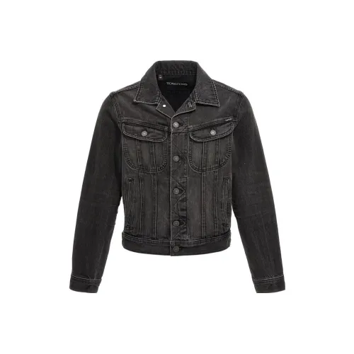 TOM FORD Мужские черные джинсовые куртки
