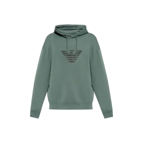 EMPORIO ARMANI Свитшот Мужской Зеленый