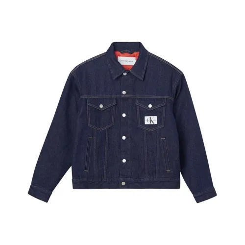 CALVIN KLEIN Denim Jacket Men's Blue