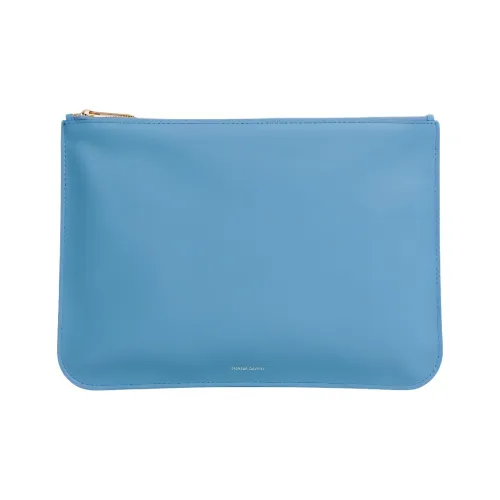 MANSUR GAVRIEL Телячья кожа Клатч Женские Озерно-голубой