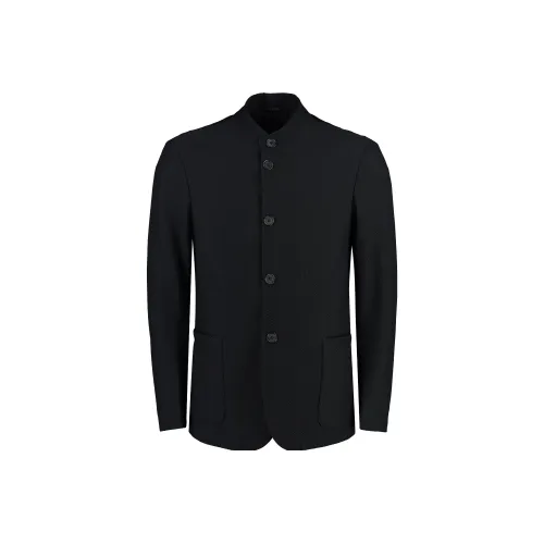 GIORGIO ARMANI Мужские черные куртки