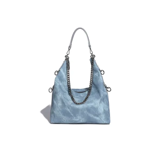 Vigno Сумка через плечо из синтетической кожи женская синий темно-синий