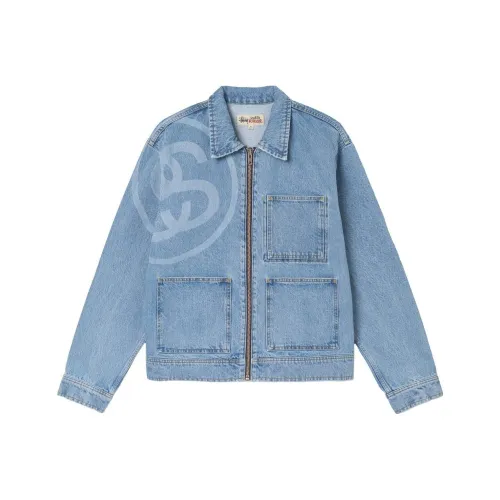 Stussy Мужские Джинсовые Куртки