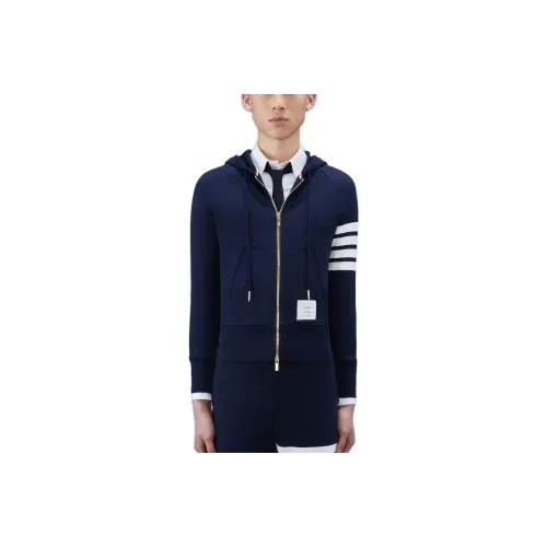 THOM BROWNE Мужские куртки морского синего цвета