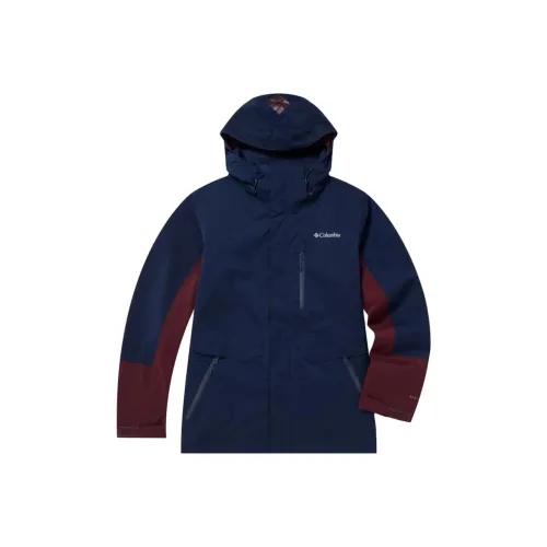 Коллаборация Columbia City Outdoor Collection Синий Мужской Ветровка
