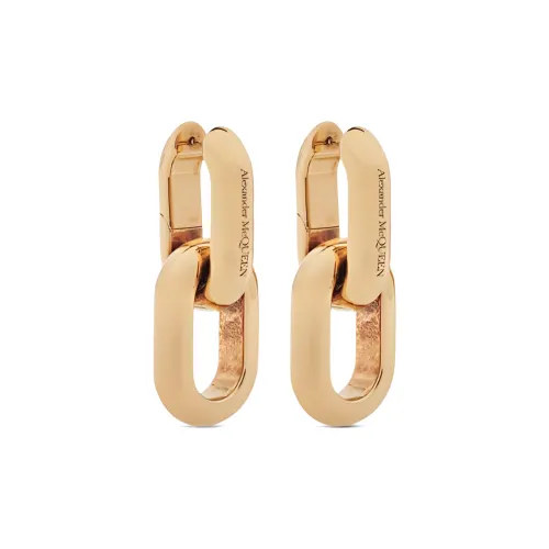 Alexander McQueen Brass Earrings Женские Золотой