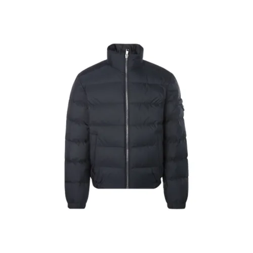 PRADA Пуховик Мужской Темно-синий