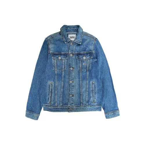 Tommy Hilfiger Blue Men's Denim Jackets Томми Хилфигер Синий Мужской Джинсовый Куртки