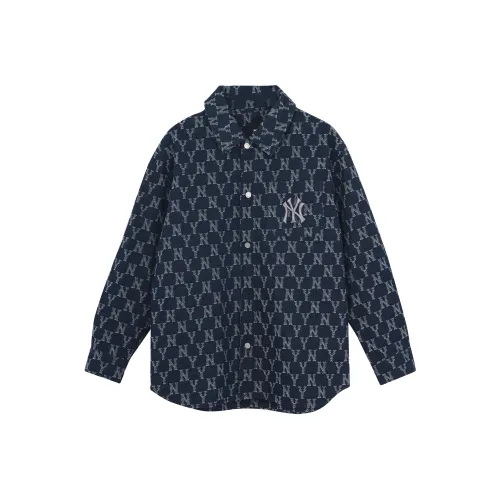 MLB New York Yankees FW22 Denim Jacket Unisex Blue MLB New York Yankees FW22 Деним Куртка Унисекс Синий