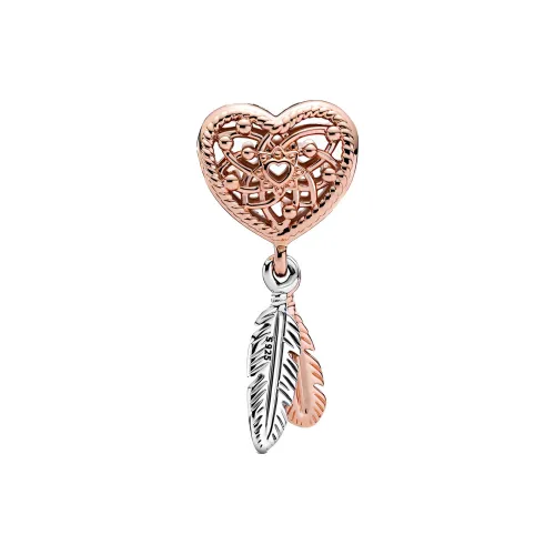 Pandora Покрытие 14K Розовое золото, стерлинговое серебро 925 пробы, ювелирные аксессуары для женщин