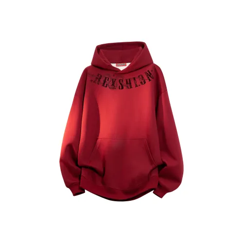 REXSHION Толстовка Унисекс Бордовый