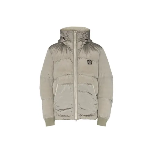 STONE ISLAND Пуховик Унисекс Металлик