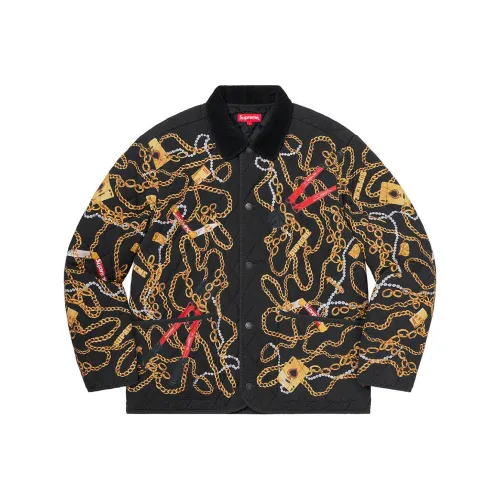 Supreme FW20 Хлопковый пуховик Унисекс