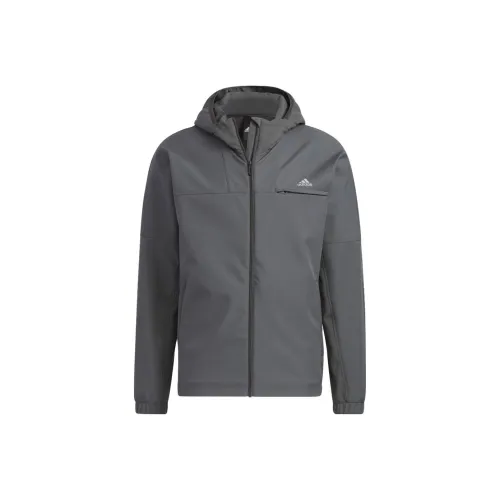 Adidas Essential Куртка Мужская Серого цвета