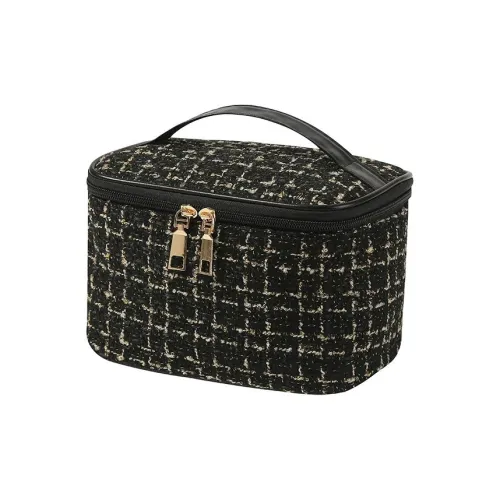 Suiyiie Ins Makeup Bag Портативный Путешествие CHANEL Inspired Makeup Bag Косметика Большой объем Мешок для хранения