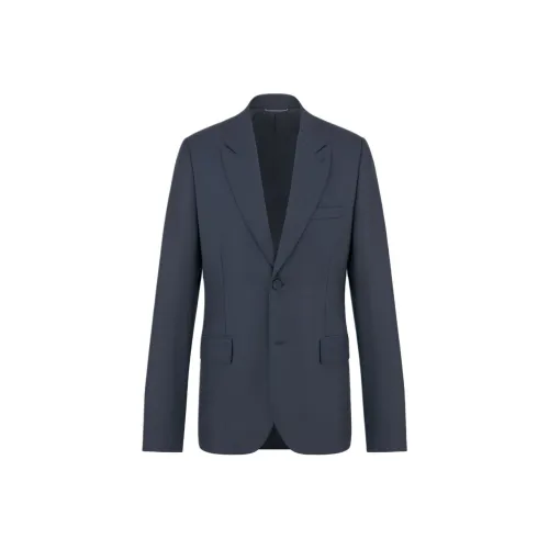 DIOR Синий Мужской Деловой Костюм