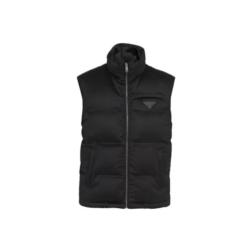 PRADA Мужские черные жилеты